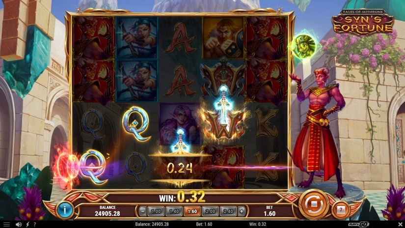 Tales of Mithrune Syn’s Fortune slot screen 4