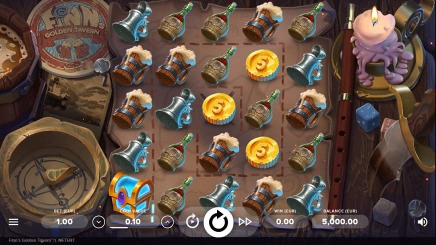Finn’s Golden Tavern slot screen 1
