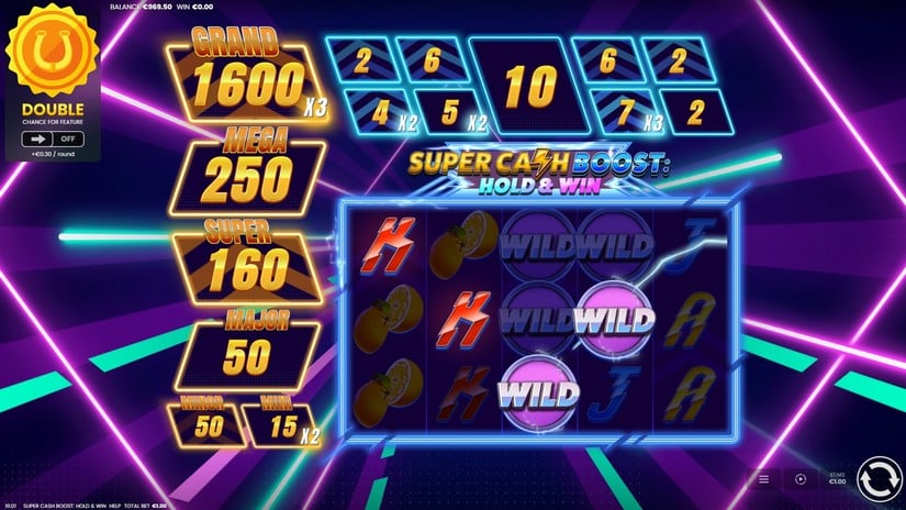 Super Cash Boost Hold & Win slot screen 5