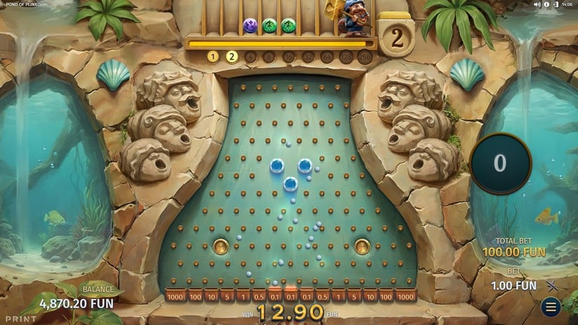 Pond of Plinko slot screen 7
