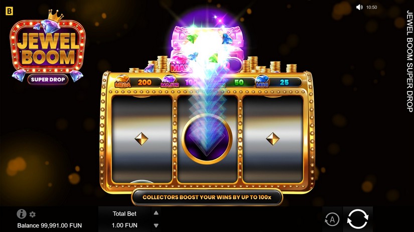Jewel Boom Super Drop slot screen 2