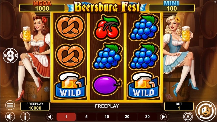 Beersburg Fest Hold And Win slot screen 1