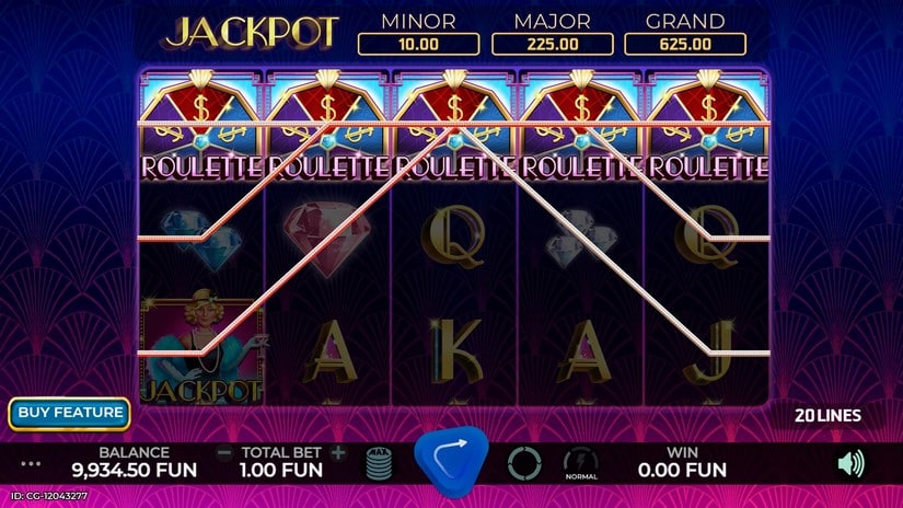 Classic Royals slot screen 2