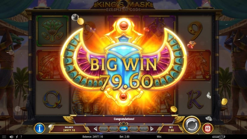 King’s Mask Eclipse of Gods slot screen 6