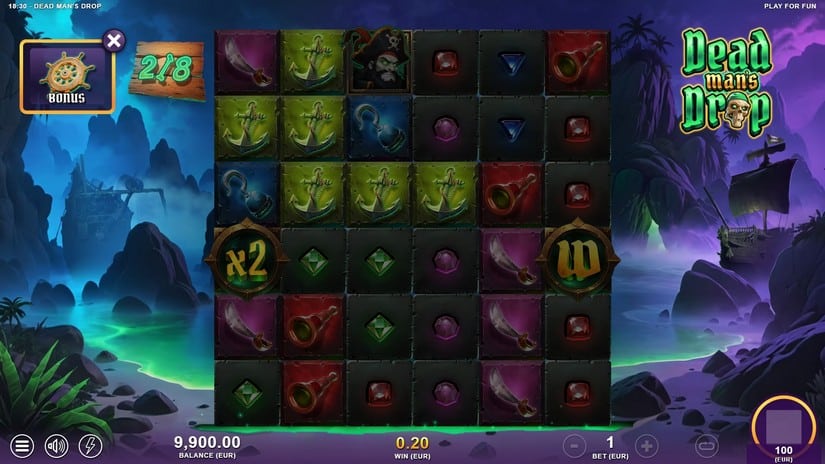 Dead Man’s Drop slot screen 4