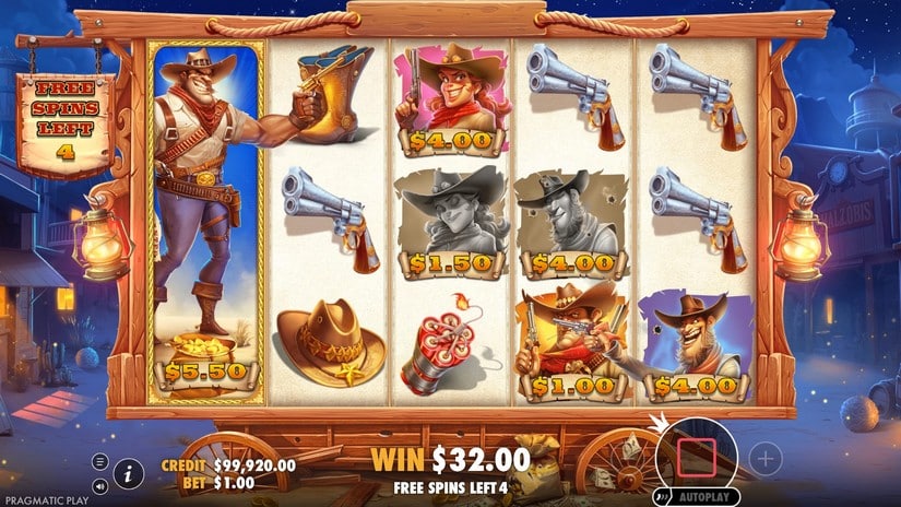 Bounty Hunter slot screen 5