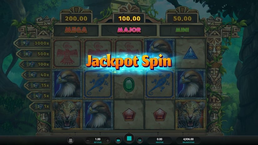 Masked Treasures slot screen 5