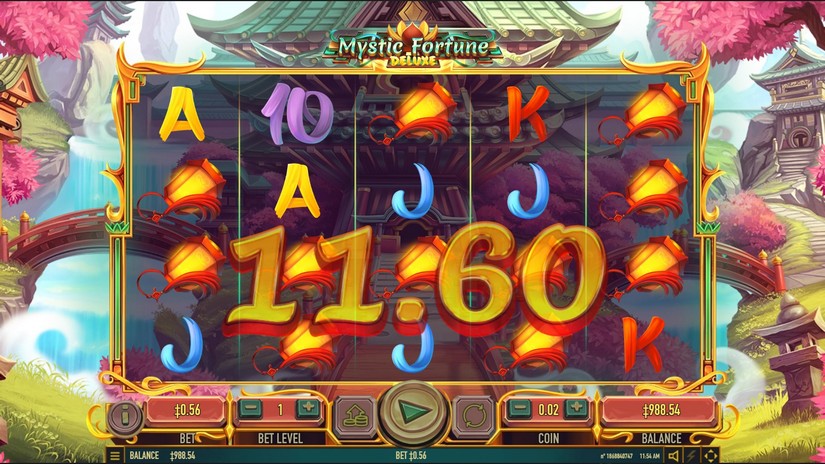 Mystic Fortune Deluxe slot screen 3