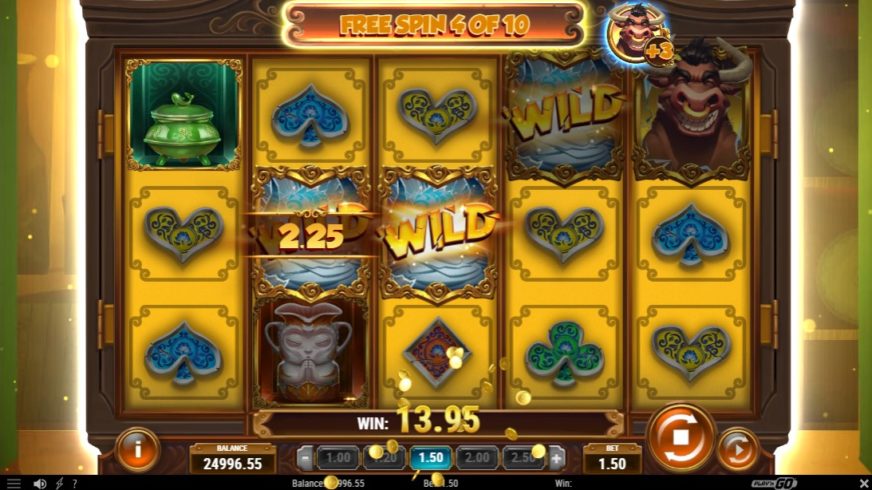 Bull in a China Shop slot screen 5
