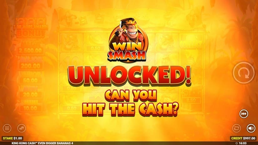 King Kong Cash Even Bigger Bananas 4 slot screen 3