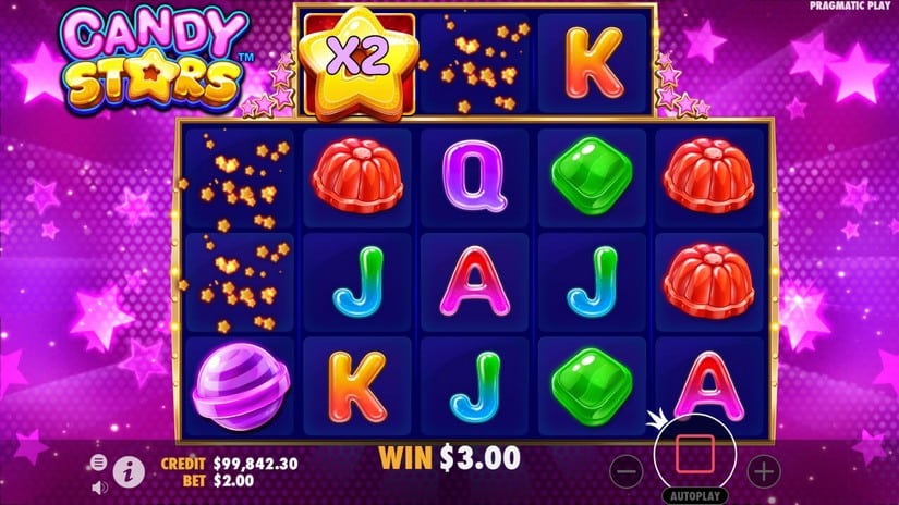 Candy Stars slot screen 5
