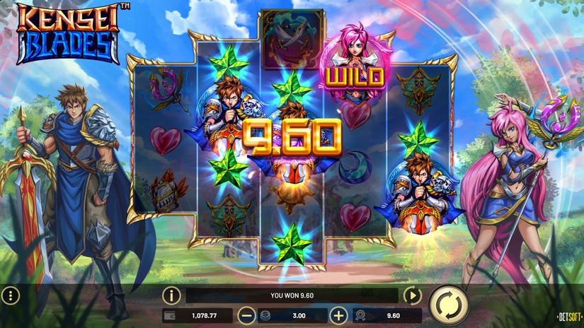 Kensei Blades slot screen 3