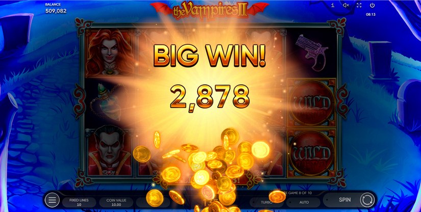 The Vampires 2 slot screen 7
