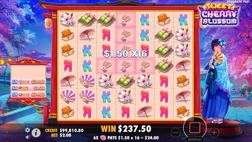 Sweet Cherry Blossom slot screen 5
