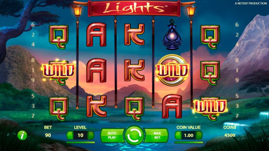 Lights slot screen 2