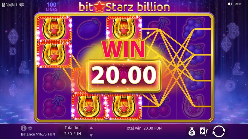 Bitstarz Billion slot screen 5