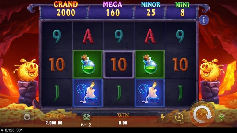 Devil Fire 2 slot screen 1