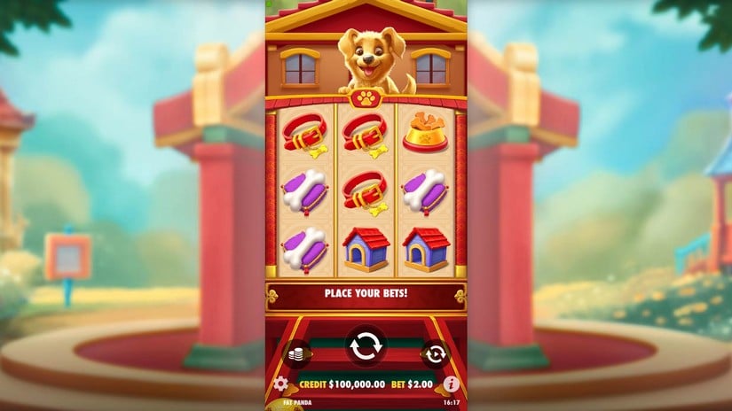 Lucky Dog slot screen 1