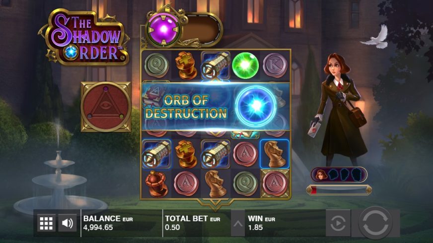 The Shadow Order slot screen 3