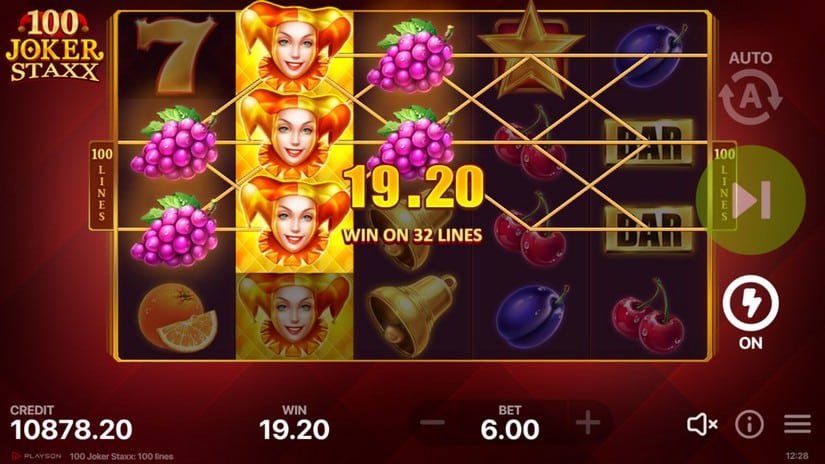 100 Joker Staxx slot screen 2