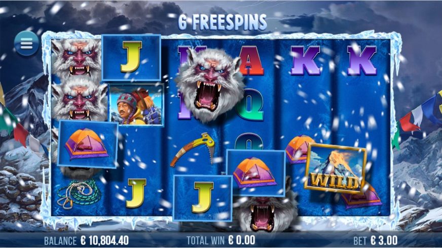 9k Yeti slot screen 4