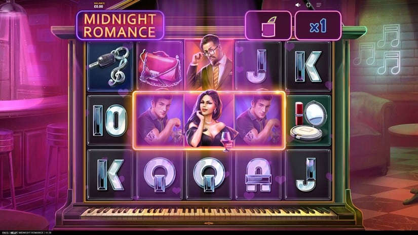 Midnight Romance slot screen 2