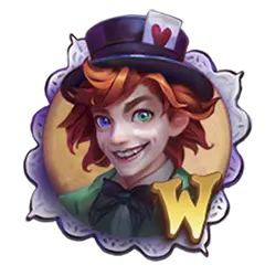 Wild Symbol of Alice WonderLuck Slot