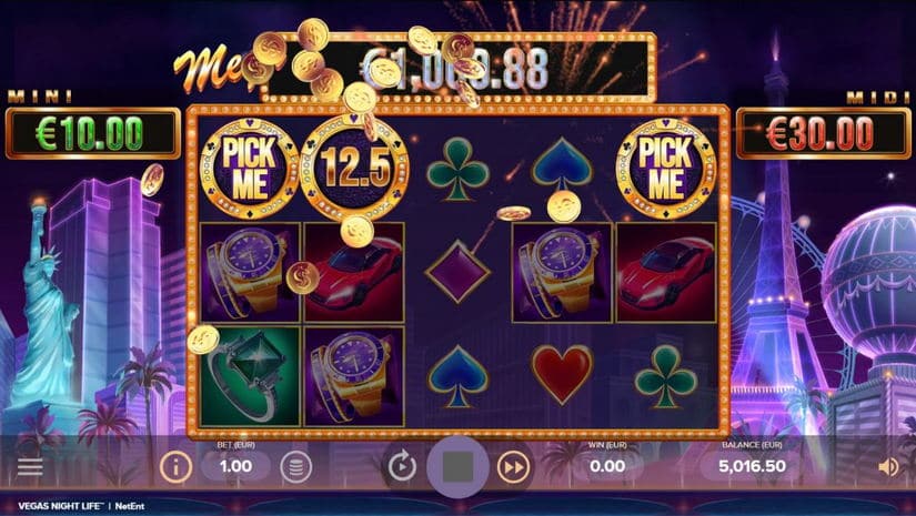 Vegas Night Life slot screen 3