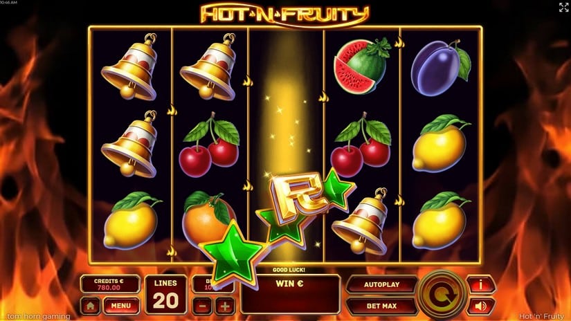 Hot’n’Fruity slot screen 2