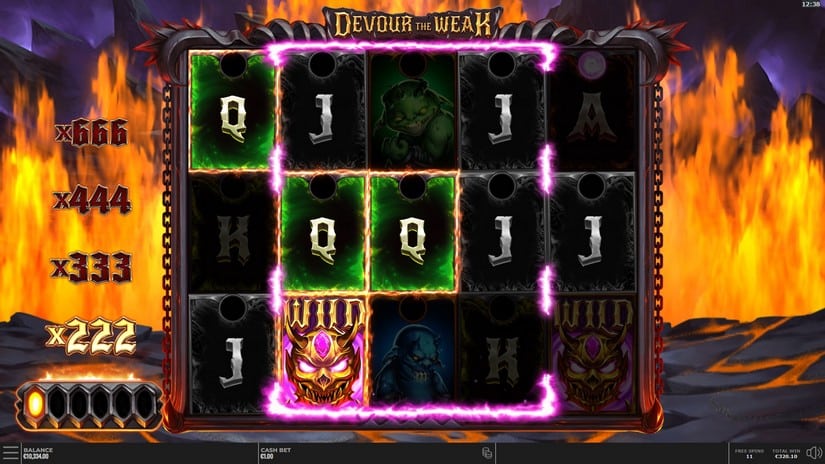 Devour The Weak slot screen 5