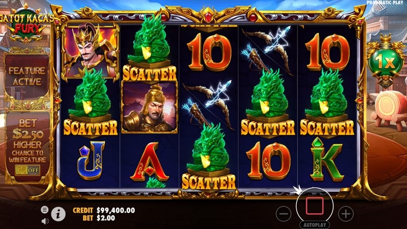 Gatot Kaca’s Fury slot screen 3