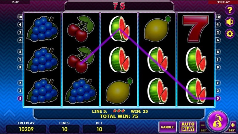Fruit Express slot screen 4
