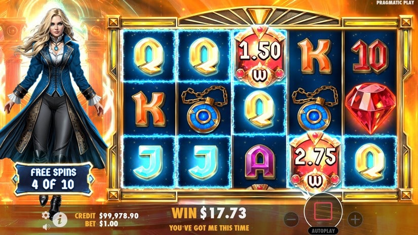 Eternal Empress – Freeze Time slot screen 6