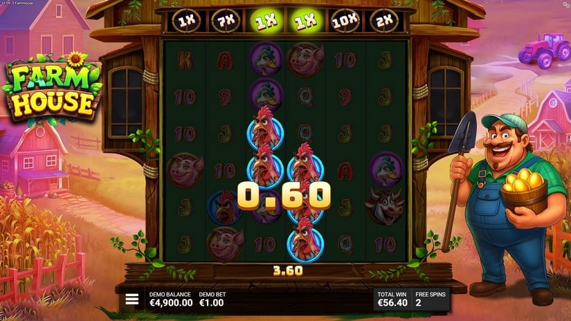Farm House slot screen 7