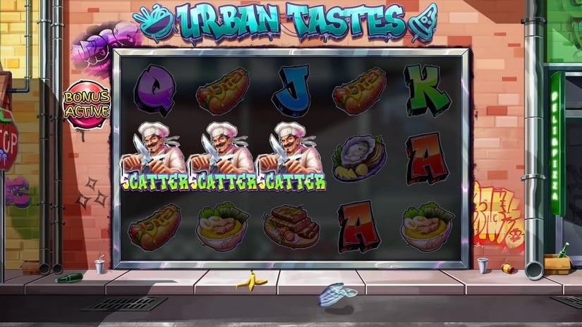 Urban Tastes slot screen 2