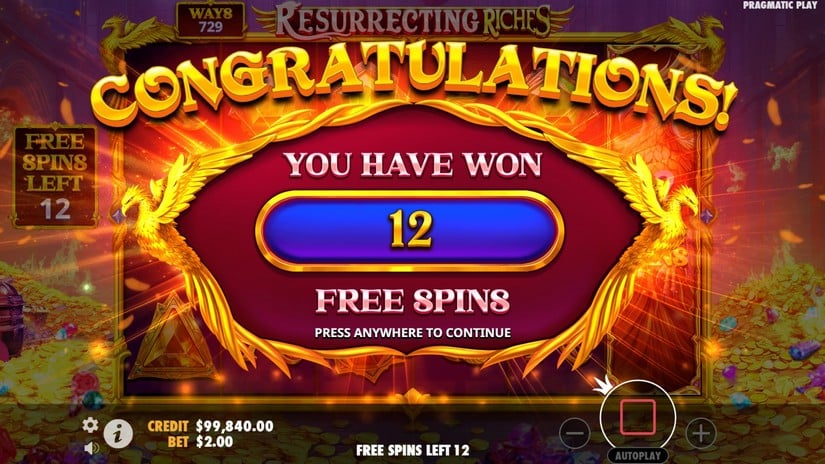 Resurrecting Riches slot screen 3