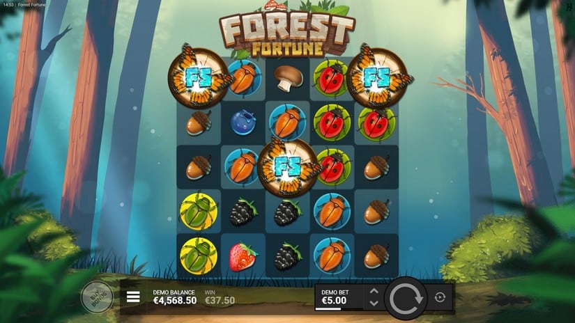 Forest Fortune slot screen 4