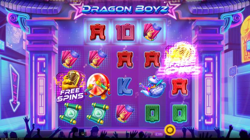 Dragon Boyz slot screen 5