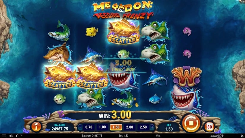 Mega Don Feeding Frenzy slot screen 4