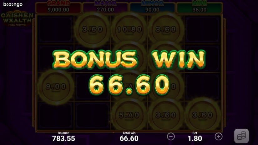Caishen Wealth slot screen 8