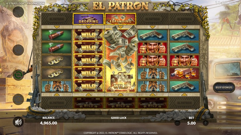 El Patron slot screen 3