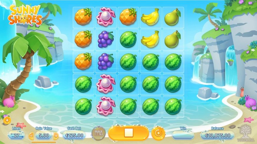 Sunny Shores slot screen 1