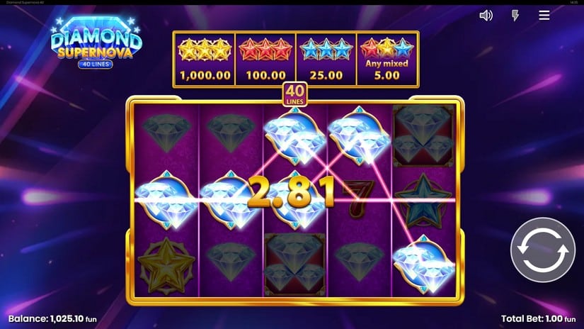 Diamond Supernova 40 slot screen 4