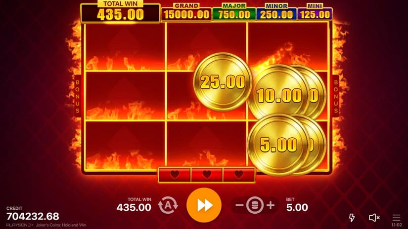 Joker’s Coins: Hold and Win slot screen 4