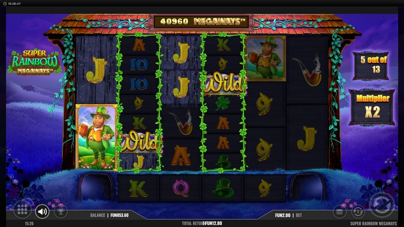 Super Rainbow Megaways slot screen 5