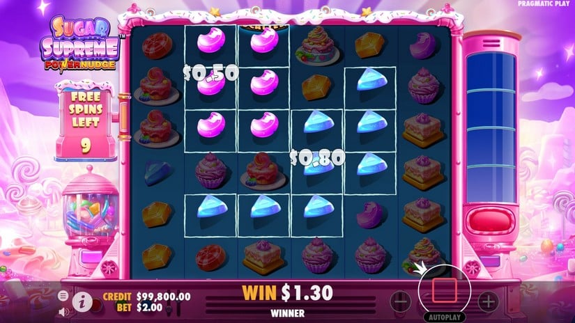 Sugar Supreme Powernudge slot screen 4