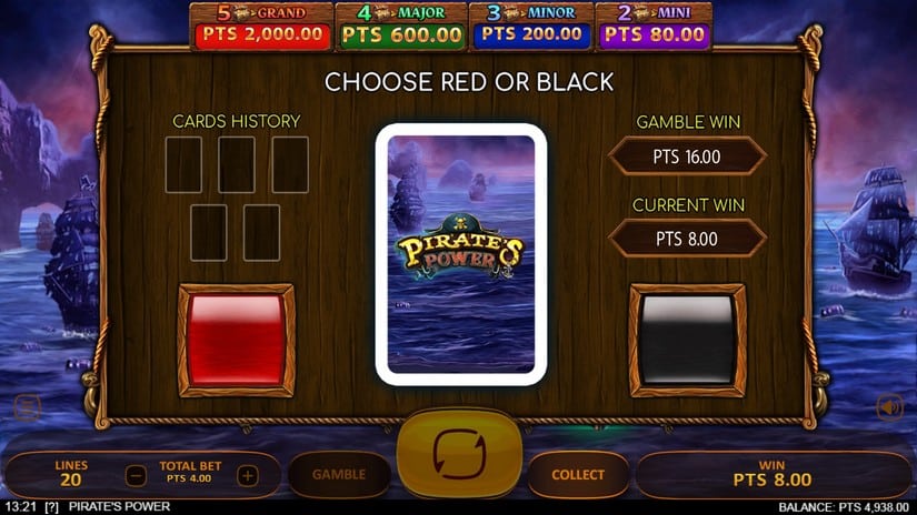 Pirates Power slot screen 4