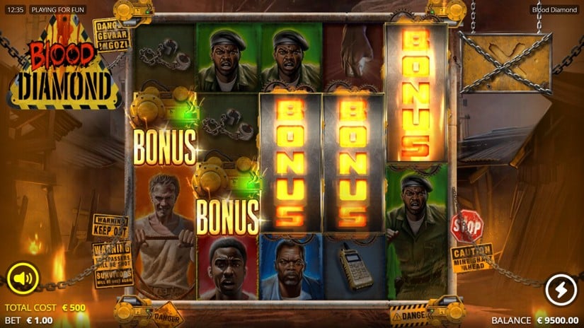 Blood Diamond slot screen 2