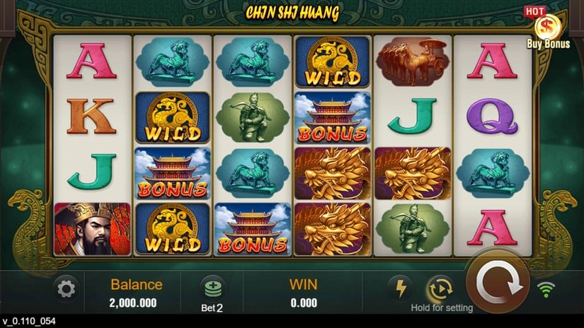 Chin Shi Huang slot screen 1