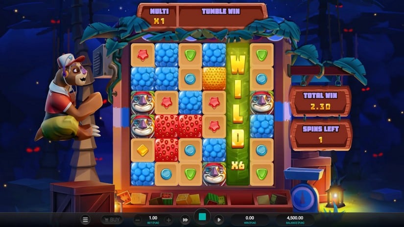 Sloth Tumble slot screen 4